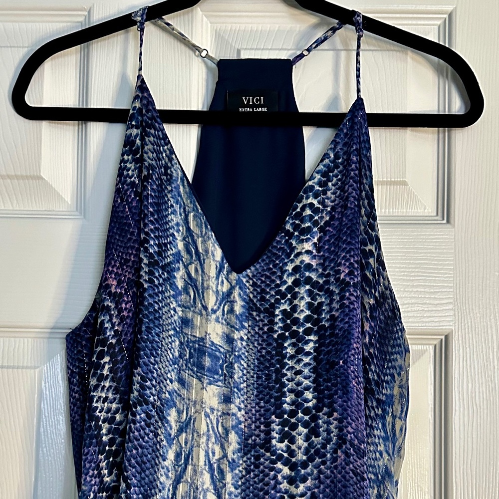 Vici Razorback Snake Pattern Top - image 1